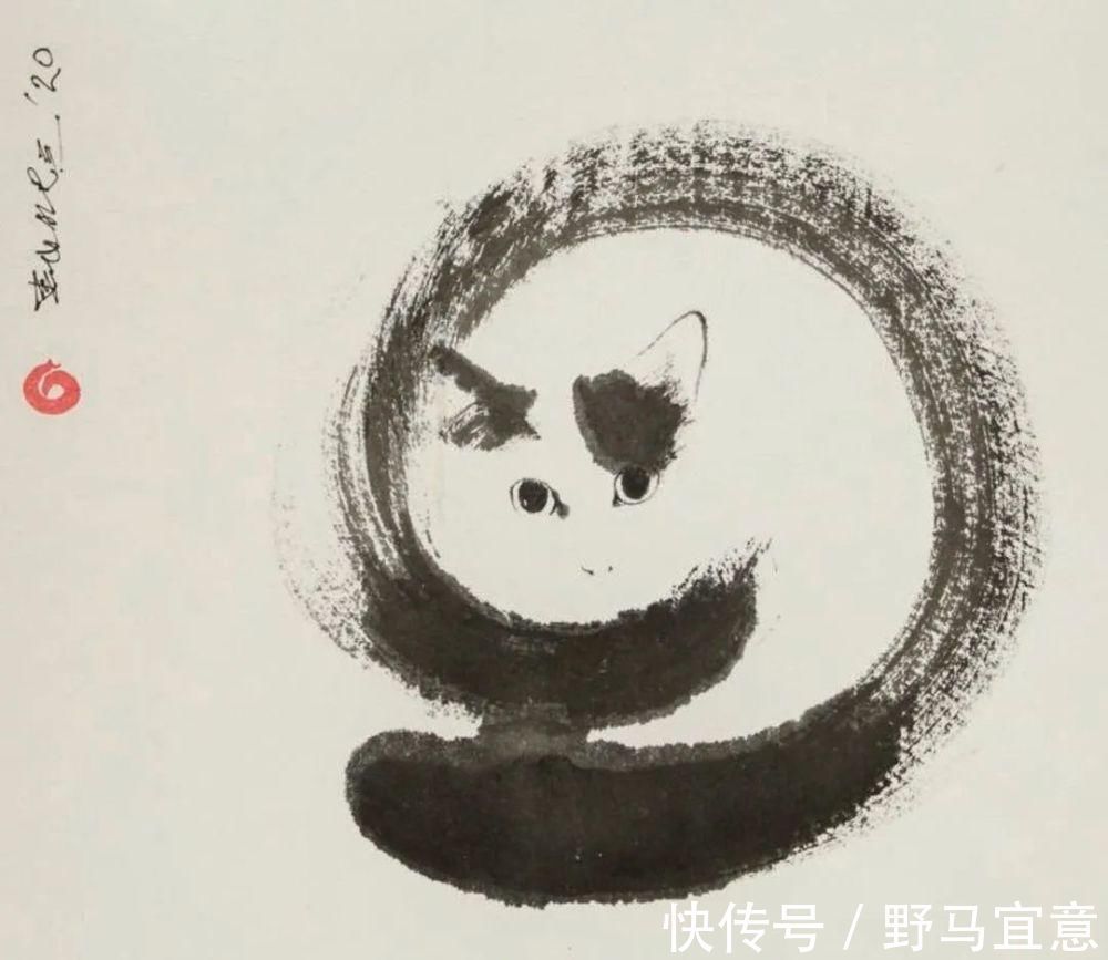 nova$专画“不正经”国画的老外,竟被10万人狂热追捧,看完作品立马佩服不已~