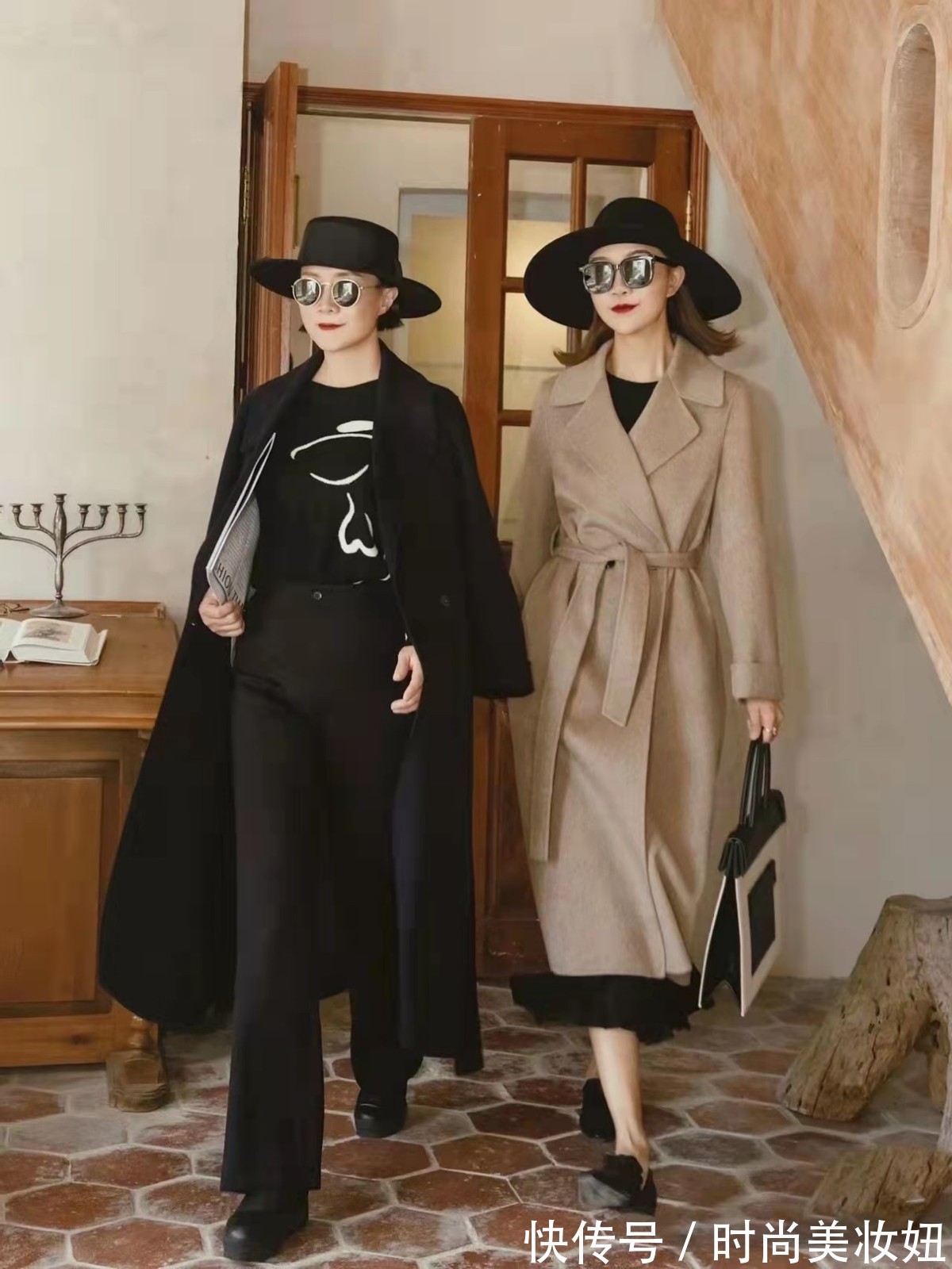 搭配|大衣怎样穿才更显“贵”?学会同色系搭配,随便穿都是大牌范