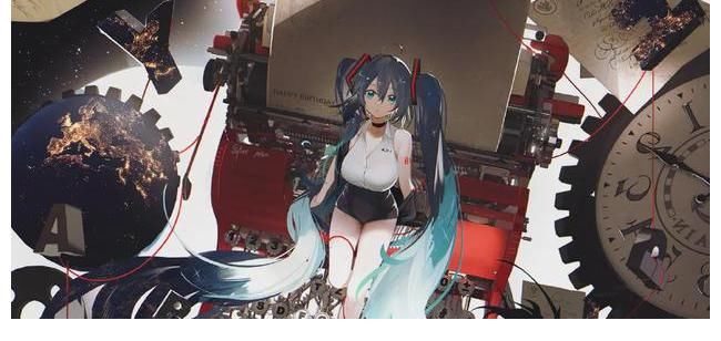 动漫美图：2021初音未来