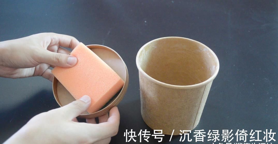 这种圆形打包盒别扔了, 简单改造一下就有大作用, 看完赶紧去试试
