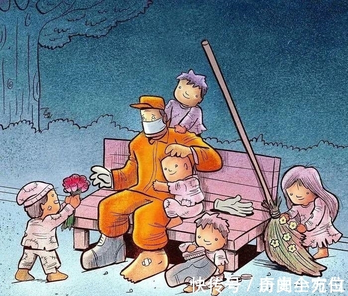 人性|17幅描绘人性的插画,赤裸裸的现实,刺痛我们的神经