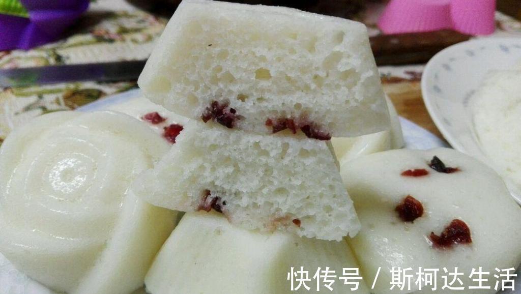 卖了20年发糕的老奶奶，告诉蒸大米发糕的秘诀，发糕又松软又好