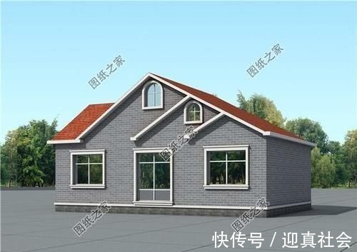 卧室|适合农村75平宅基地的自建房图,总有一款是你的心头好