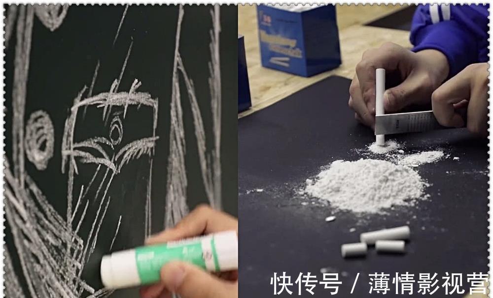 黑板!美术生在黑板上画“于谦”,开始:小学生都会,成品:在下眼拙了