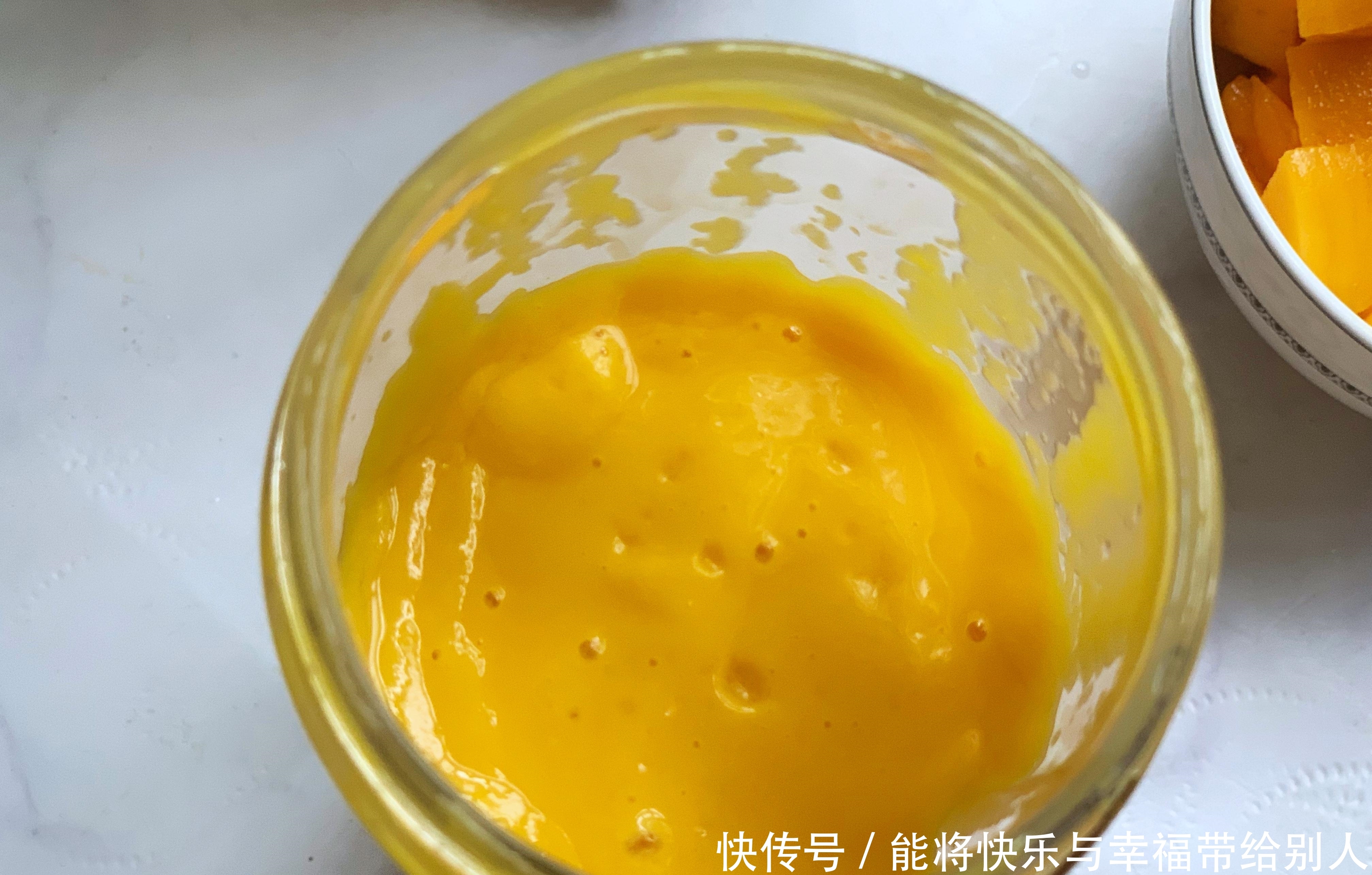 芒果小丸子，做法简单，糯叽叽甜丝丝超好吃，冷藏口味更好