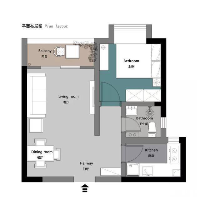 屋主|她家41㎡的北欧小户,不砸一堵墙,功能照样齐全,朋友都很羡慕!