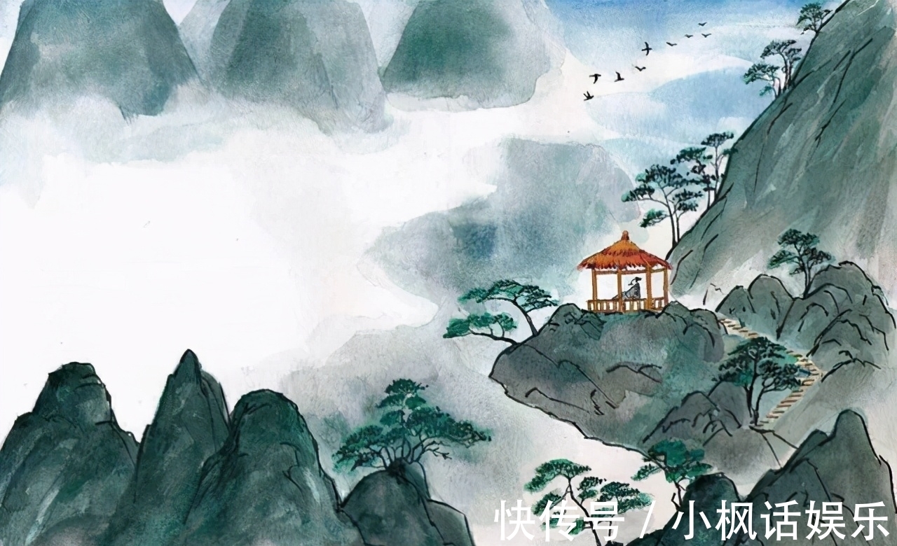 诗意|王维隐居时写下一首诗,诗意行云流水富含哲理,读来让人回味无穷