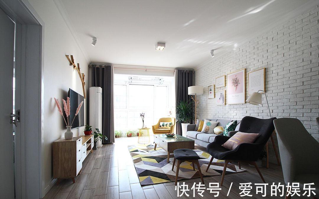 北欧风|装完才发现,北欧风格真是又美又省钱,108平才花费15万!