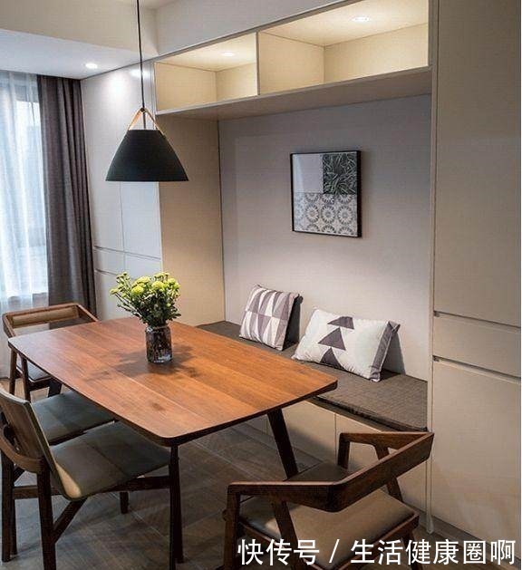 海吉布|老公非要在餐厅做一排柜子,装修完太好用,朋友都快把门槛踏平了!