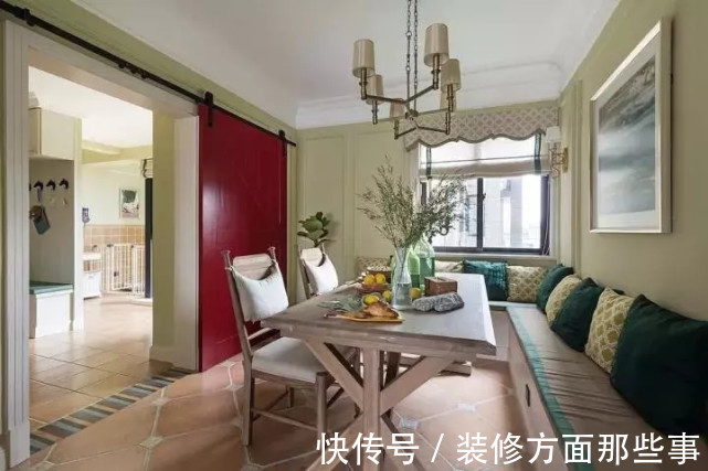 三居室|128平米混搭风三居室,生活处处有明媚安稳家居