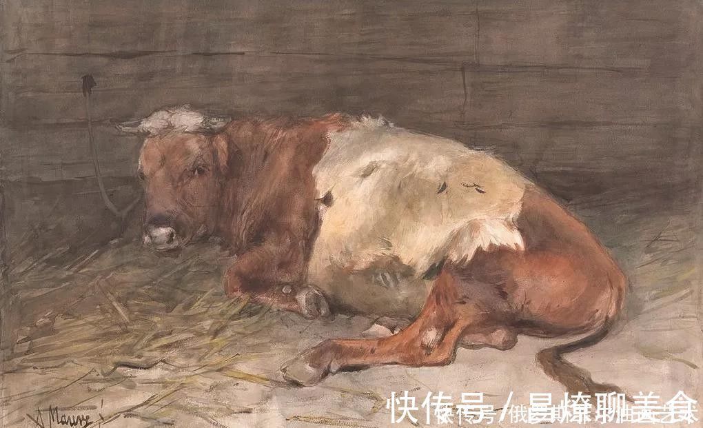 莫夫@荷兰画家，海牙画派的代表人物~梵高妹夫的风景油画作品欣赏