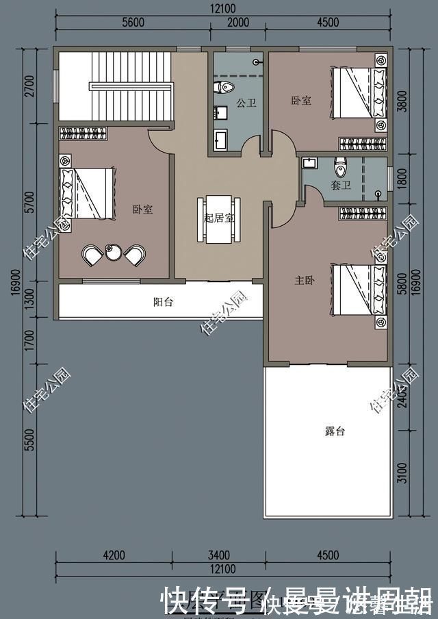 起居室|30万回农村建养老房，能栽花还能养鸡鸭，邻居要把门槛都踏破