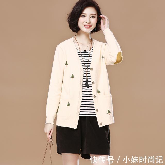 开衫 春秋冬三季都能穿的毛衣,这几款特别适合你