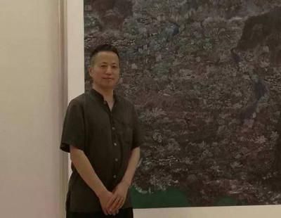  山水|青紫重彩一一王存海