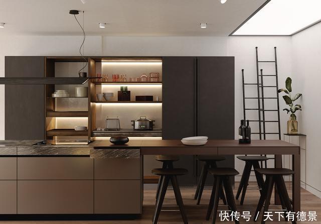 户型|被接受的“去餐厅化”，避免户型浪费，厨房面积扩大也多了备餐区
