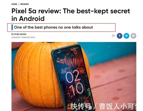 谷歌|2800元的谷歌Pixel 5a成老外眼中最好的手机之一：可惜没人关注