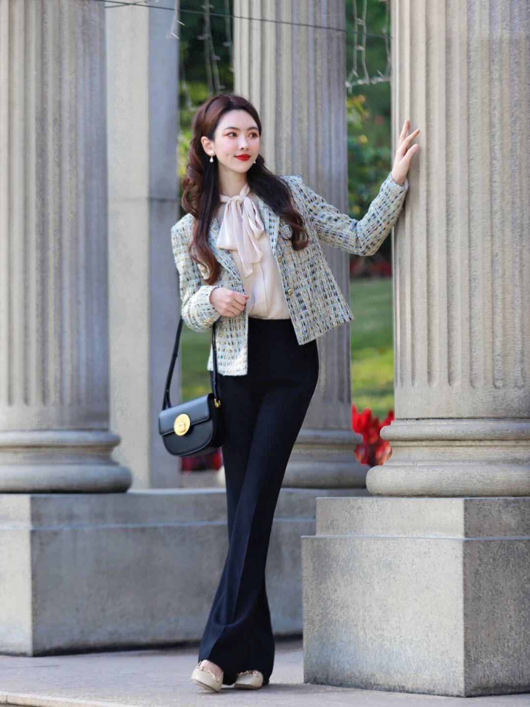 穿搭|为什么我劝你出门要穿“小香风外套”?看潮人示范就知道,真美