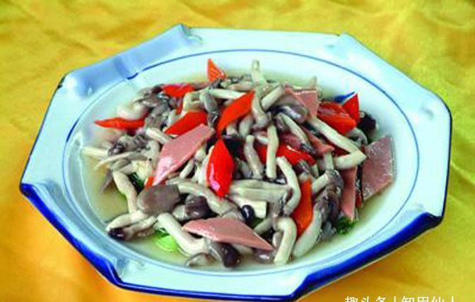 美食推荐：干炸松肉、干烧鲍仔、小炒袖珍菇制作方法