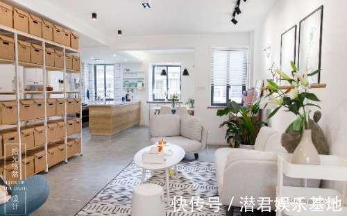 储物空间|75㎡北欧风，足够的储物空间设计，满足一家人的收纳需求！