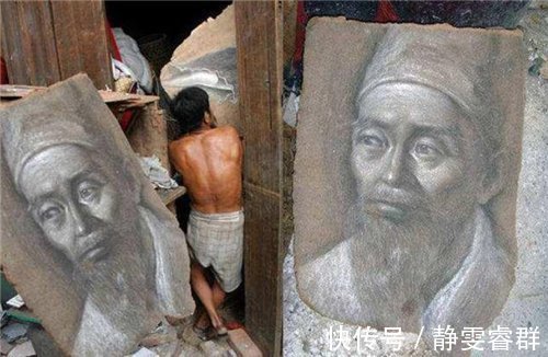徐荣!他苦练绘画40年,被称作中国梵高,专家看后却说:作品进不了美协