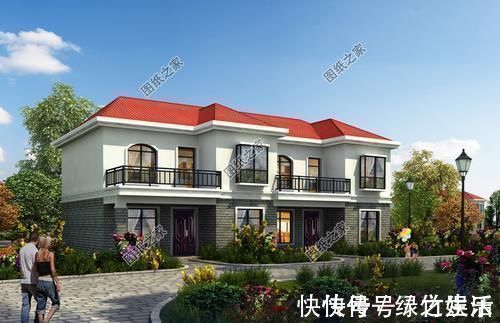 农村|农村9乘9米左右的二层建房图,占地小巧,来年住进去的就是你