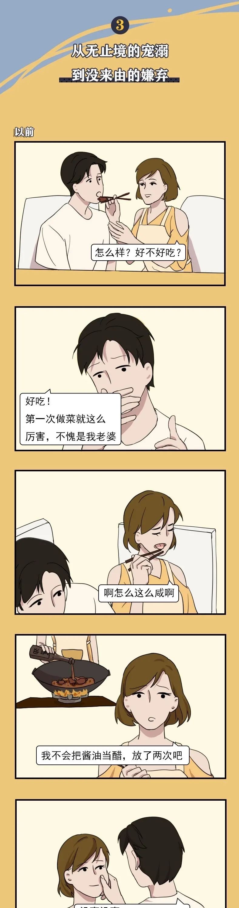 恋爱|猎奇漫画：恋爱以下几种表现，说明你们快分手了！