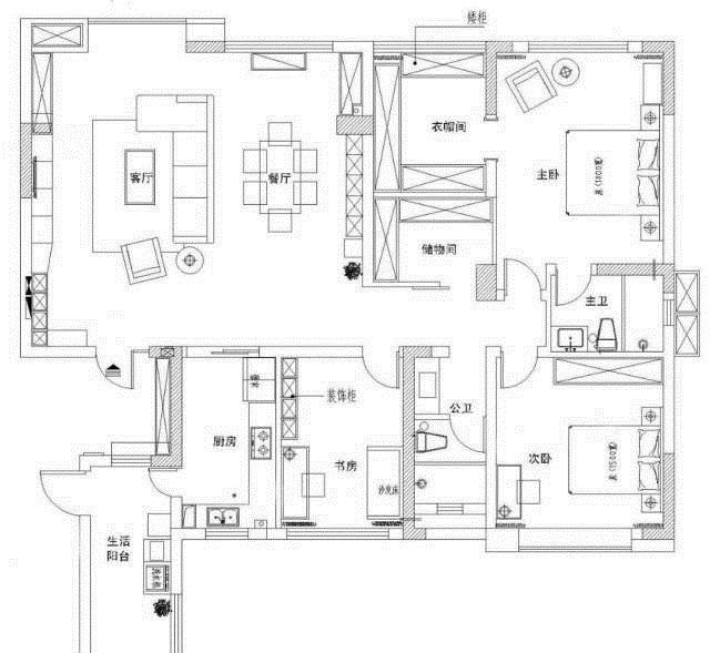 承重墙|打通阳台和客厅,100平的房子竟秒杀了200平的大宅!