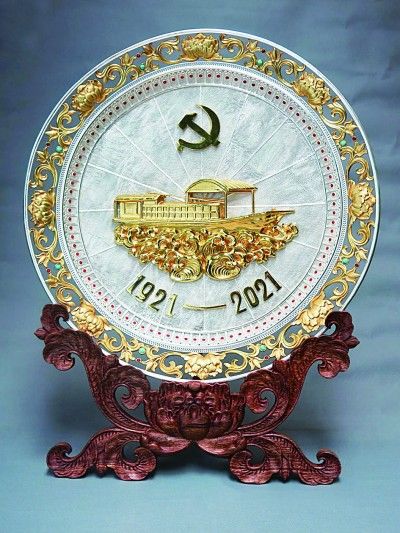 红船精神|心手相应 镌刻党的百年荣光