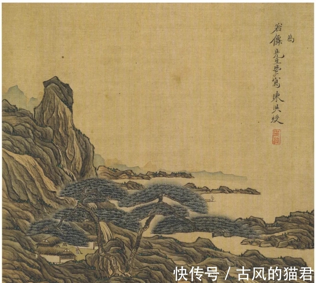 陈洪绶&陈洪绶的山水画、花鸟画也是当家绝活,与人物画比较,毫无逊色!