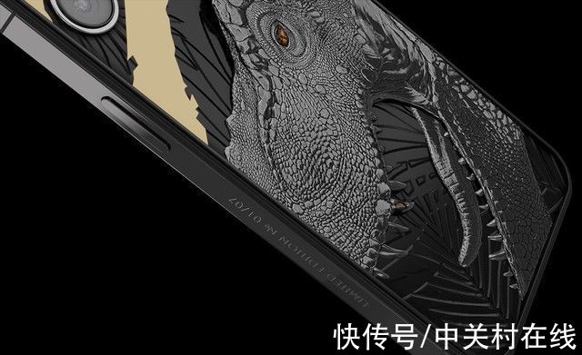 13|全球限量7台的iPhone 13 用霸王龙牙齿打造
