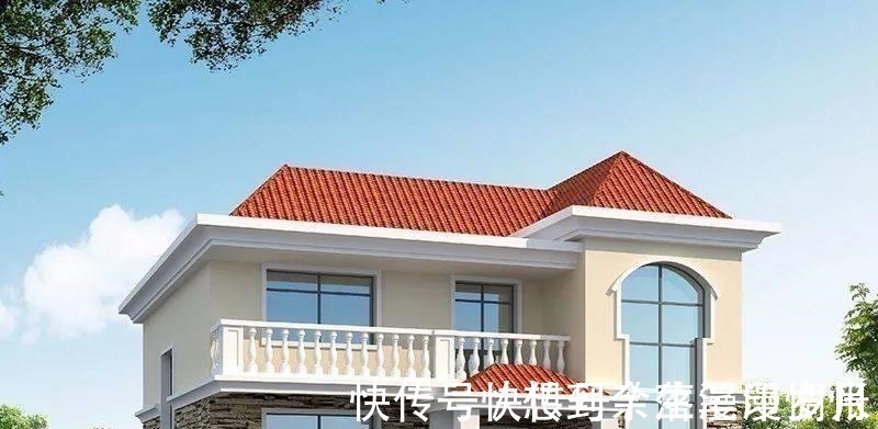 两厅|造价18万的两栋小别墅,带走廊设计,为农村生活量身定制!