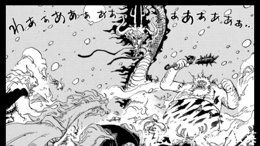 猛犸象|海贼王：锦卫门再次证明自己，果然什么火都能被砍开，吓坏凯多！