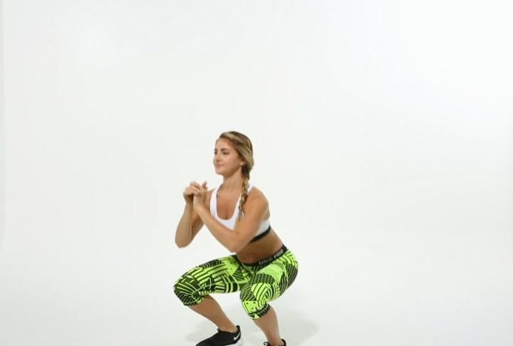 热身运动|深蹲身体不适还怎么进行练翘臀，不用忧愁，这几个动作来帮您