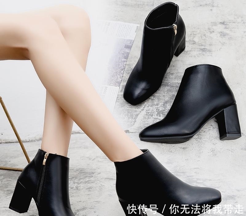短靴女鞋|大年初一,小红穿这“欧式”高跟鞋,袅袅婷婷,一下子就把我迷倒