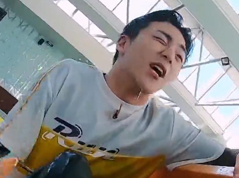 跑男遭遇“死亡角度”拍摄蔡徐坤蒋依依勉强能扛住,而baby让人意外