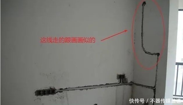 走线|头一回见这么丑的水电走线,简直乱搞,但师傅还说这样好,真假?