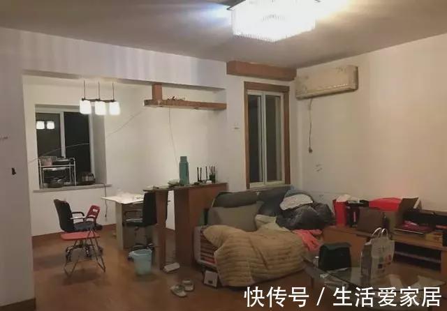 客厅|设计改变生活！62平老房改造，前后对比真的是让人惊讶！