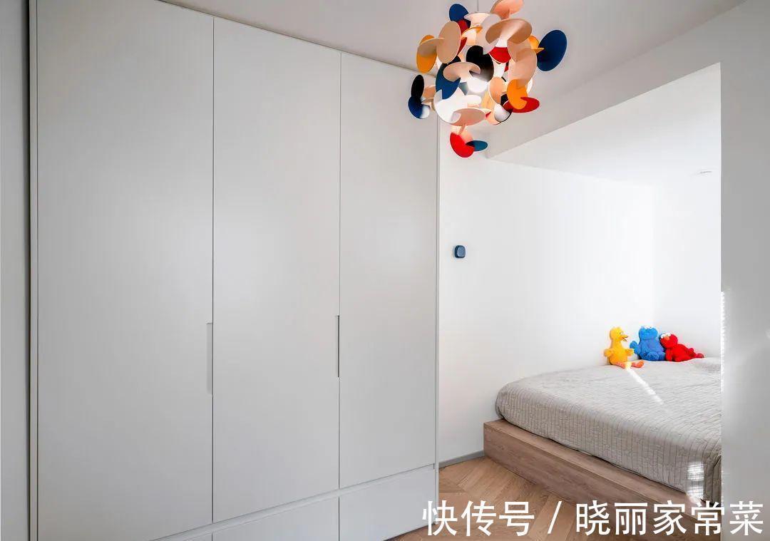 通顶柜|73㎡简约风小户型,餐厅设计在阳台,太有情调了!爱了爱了