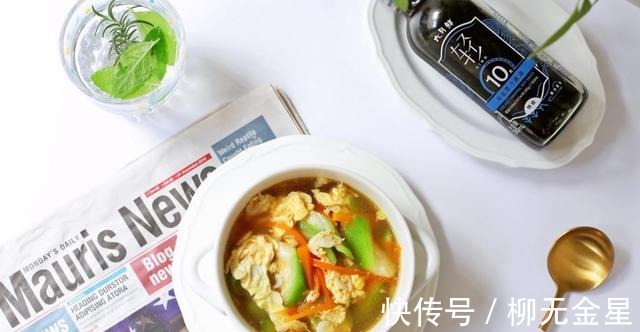 美味|减肥也能喝的虾米丝瓜汤,低脂低卡,鲜香清爽,好喝不上火,美味!