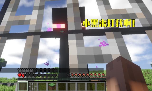 末影|我的世界:铁栅栏的妙用,防御末影人攻击,还能削弱TNT的威力