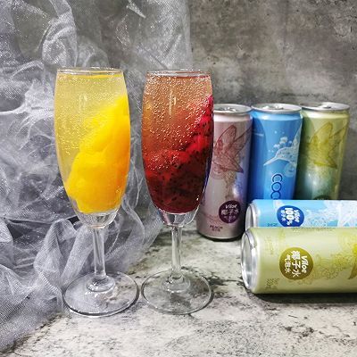 橘子|气泡水冰饮