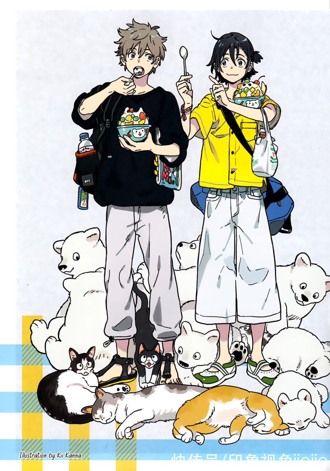 海边的异邦人|人气超高的漫画《海边的异邦人》,帅气不失可爱的少年们来啦