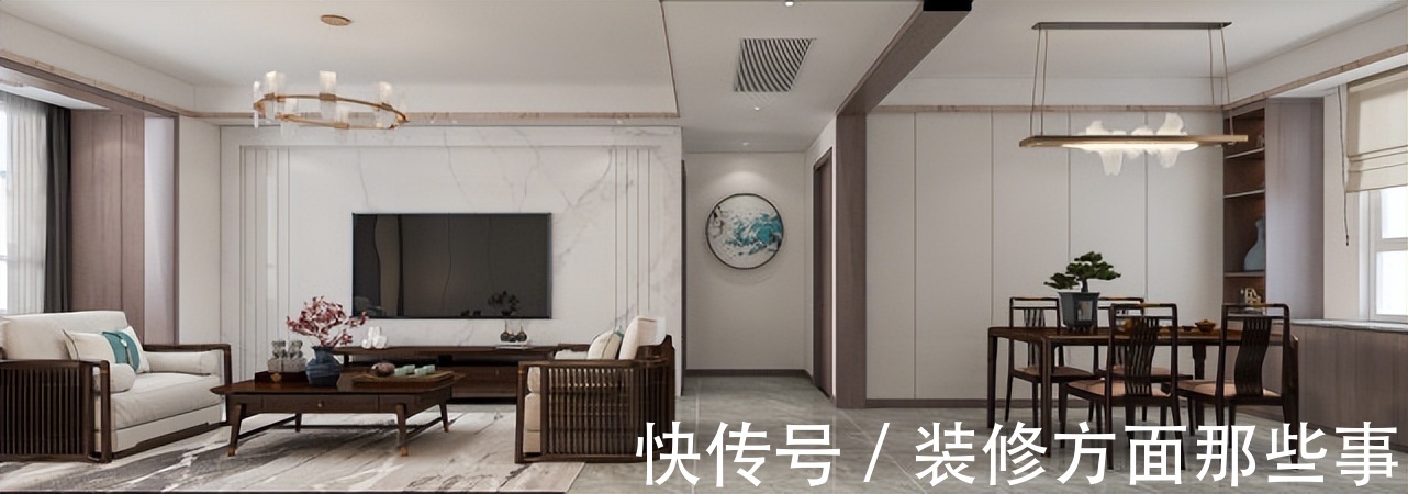 新中式|140㎡新中式,从软装入手营造典雅中式韵味