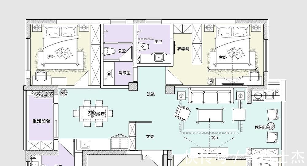 装修|她家的美式风装修,堪称家居界的教科书,看到客厅后,惊艳到我了