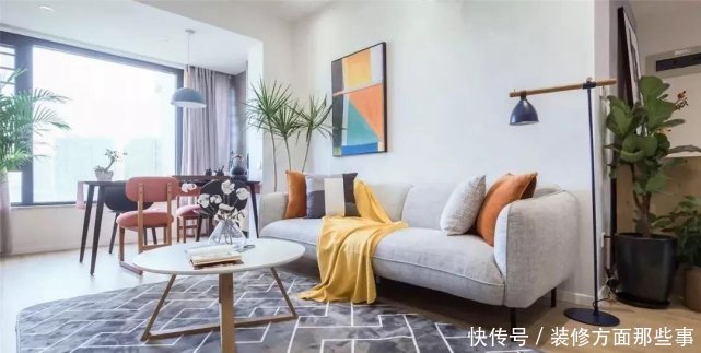 北欧|87平北欧混日式风将客厅打造舒适的家庭影院,阳台设计成品茶区