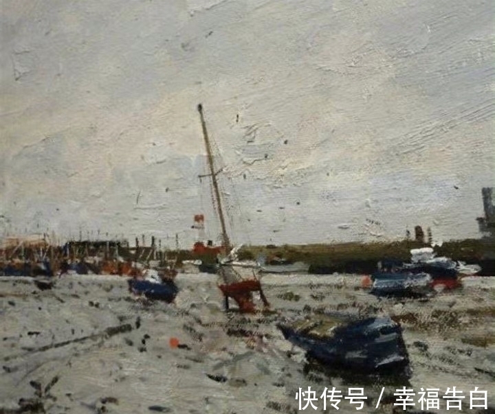 作品!英国画家 Ken Howard人物、风景作品集