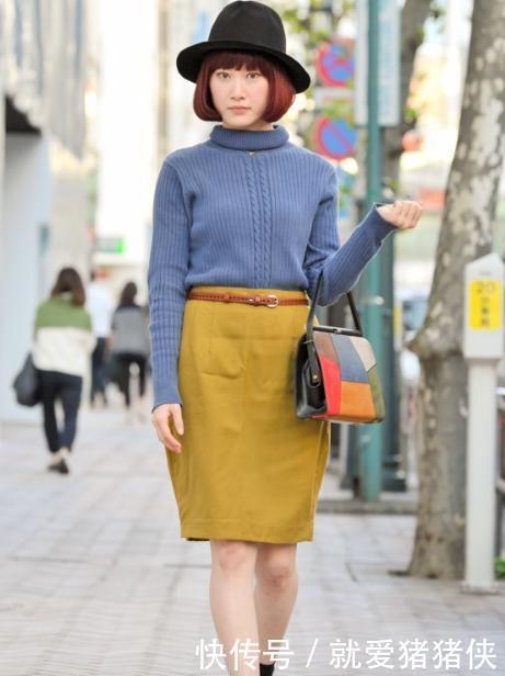 高领这样搭,时髦又个性,超气质