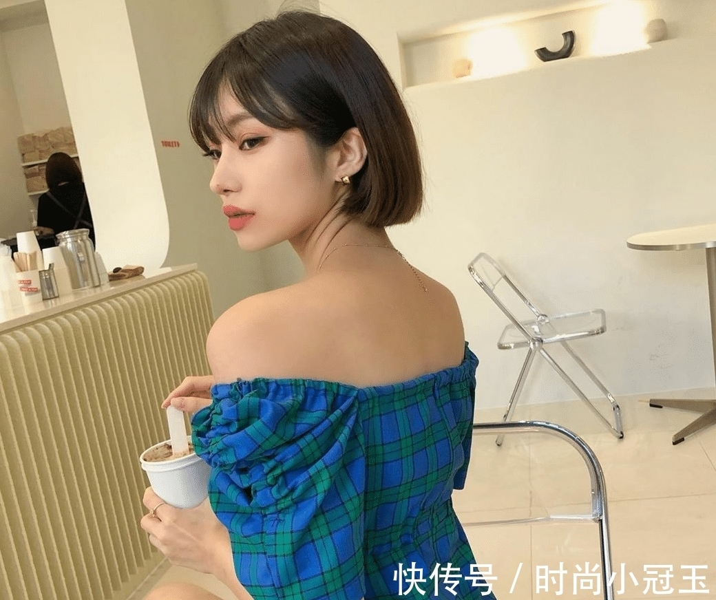 脸型|锁骨发out了!2021短发流行这么剪,烫不烫都超好看