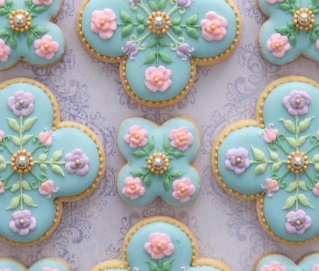 做出|一双巧手,做出童话般的翻糖饼干,看完你会舍不得吃网友称太美