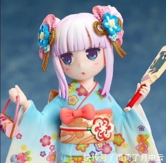 小林家的龙女仆|龙女仆要出康娜和服手办,呆萌的样子太可爱,左下角的才川很搞笑